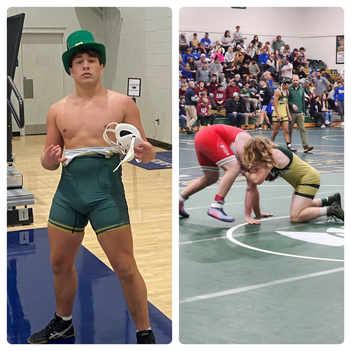 Congrats to Gray Jones for placing 5th at 165 and Xander Levins for placing 6th in heavyweight DII East regionals! Both qualified for the State Tournament! #onemorematch