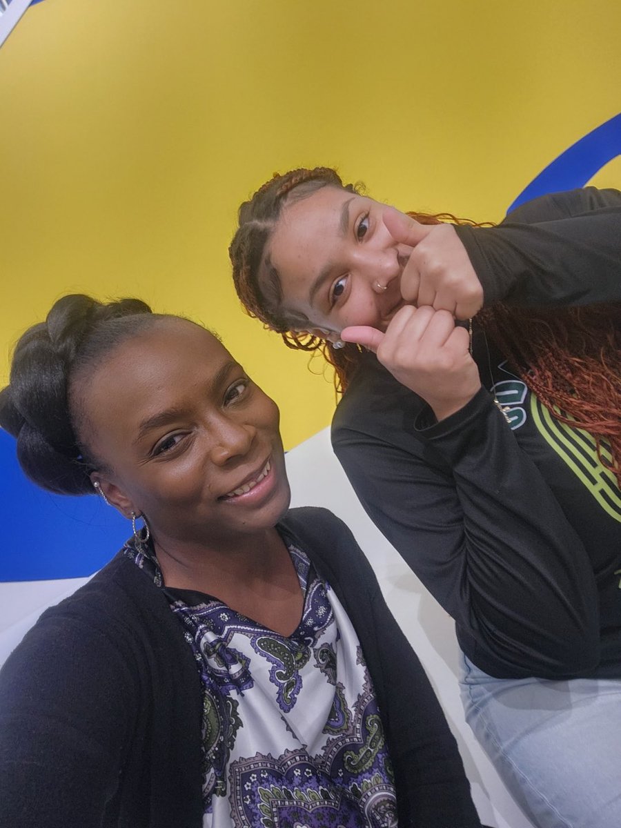 Thanks to Coach Williams and Adriana Belle for representing OHS at the Women in Sports Day held at UD! Awesome job!