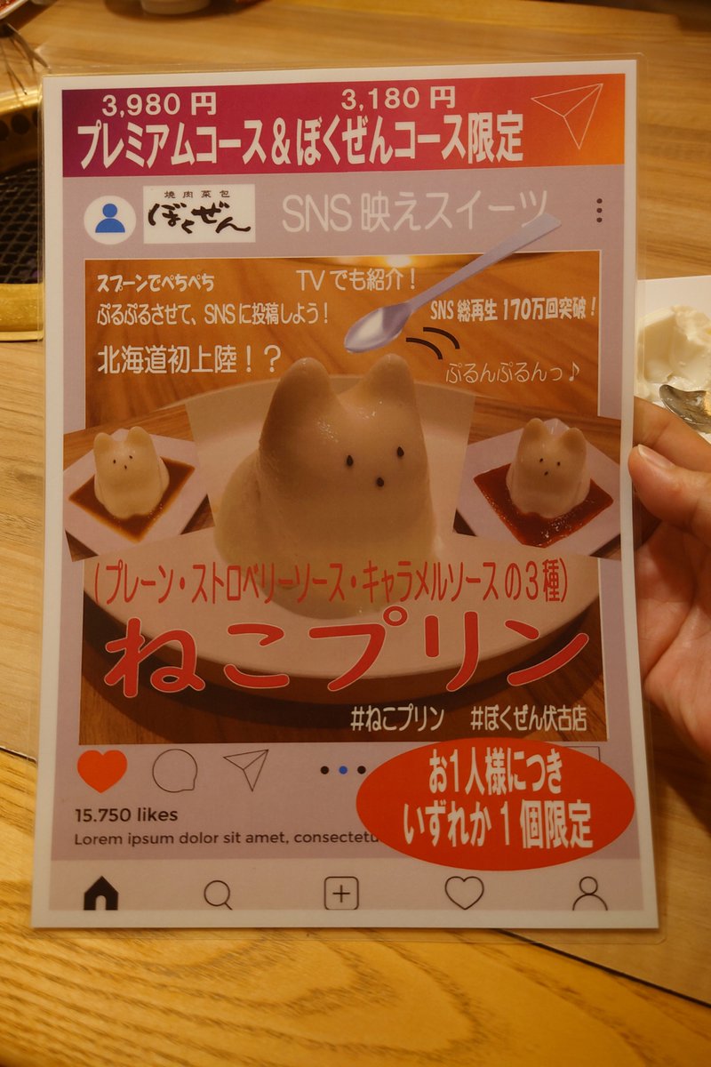 TaKzYm's tweet photo. なにこいつ
#ねこプリン
#タレがないと食べてるの苦痛
#別に美味しくない https://t.co/8MgU4jvTZG