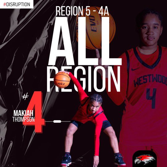 WestwoodGBasketball (@redhawksgbball) on Twitter photo Congratulations to our 2023 - 2024 All Region Selections <a href="/ABritt_08/">Aneya Britt</a> and <a href="/MakiahThompson/">Makiah Thompson</a>. #DISRUPTION! Congratulations to our 2023 - 2024 All Region Selections <a href="/ABritt_08/">Aneya Britt</a> and <a href="/MakiahThompson/">Makiah Thompson</a>. #DISRUPTION!