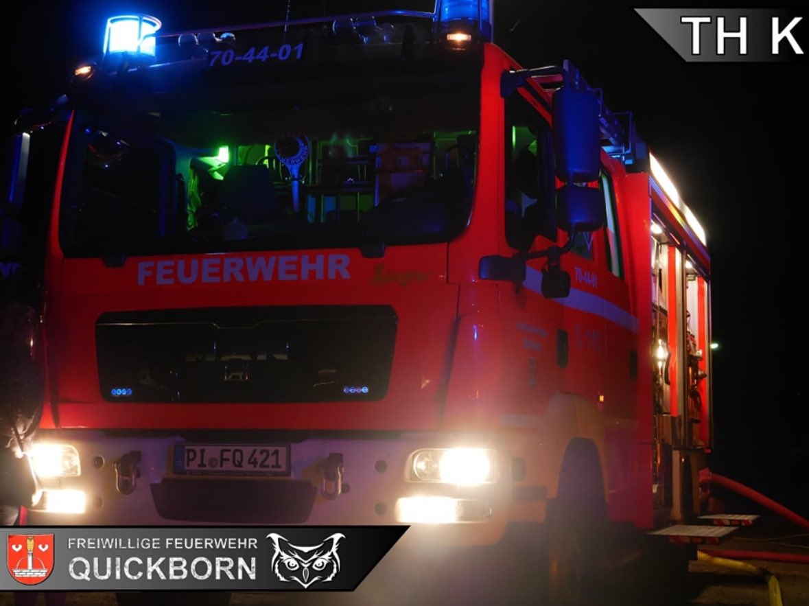 FWQuickborn's tweet image. Einsatz 015/2024