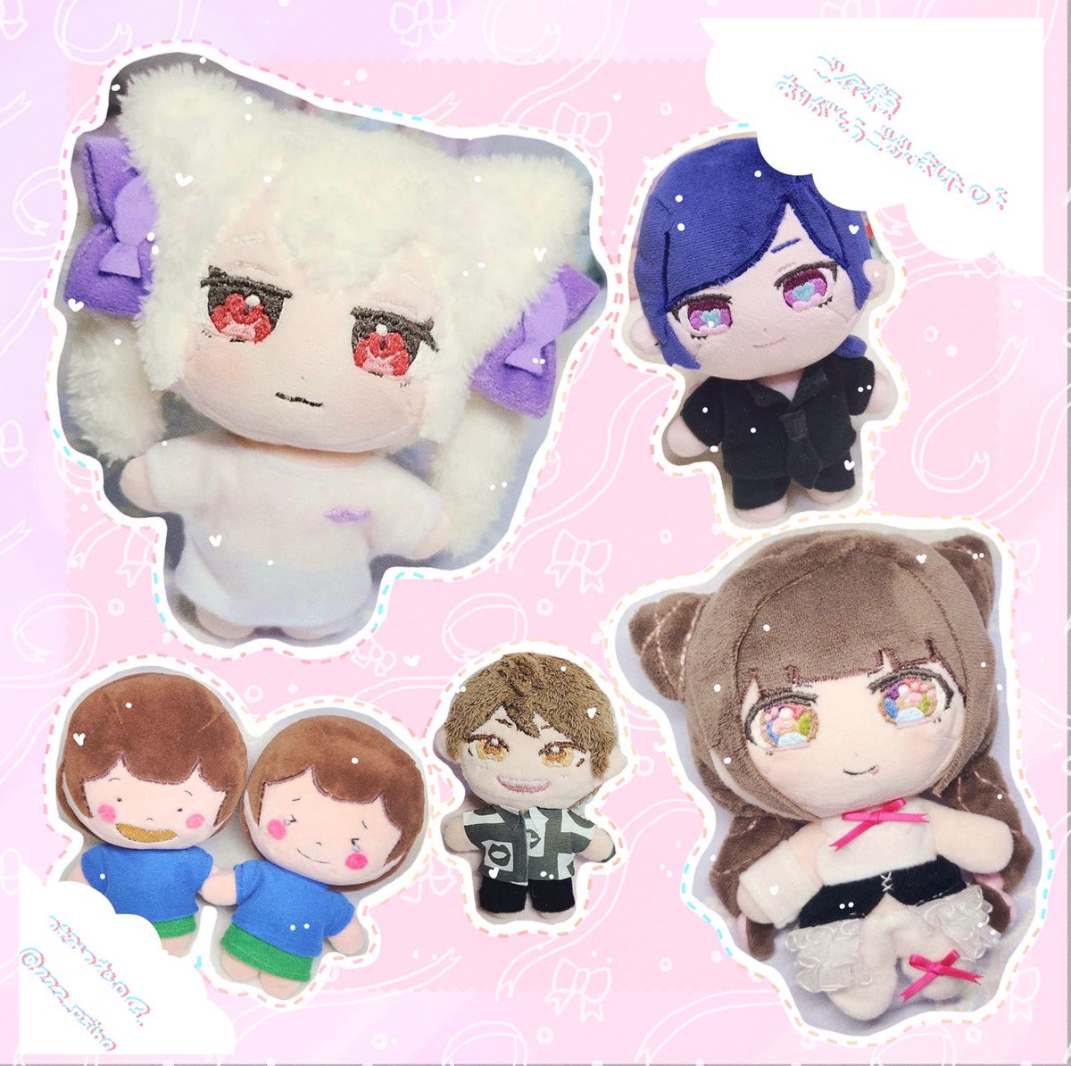 【ご依頼受け付けのお知らせ】
ぬいぐるみ.パペット.ぬいお洋服お作りします🪡
お仕事募集してます！枠があきましたので3月納品も可能です🙏
オーダーお待ちしてます୨୧⋆*
 #正直に言いますリポストしまくってほしいですそしてフォローしてほしいです