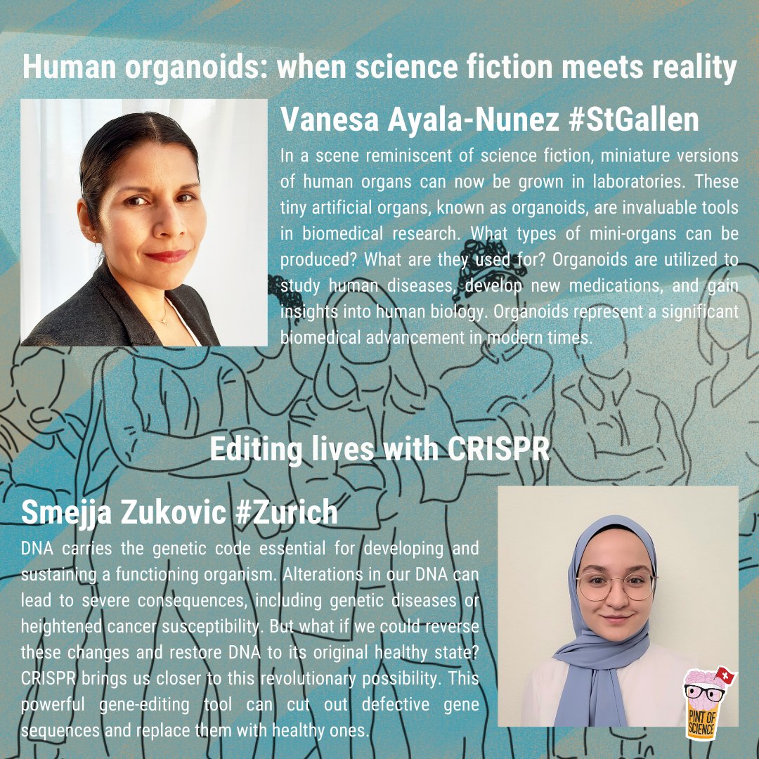pintofscienceCH's tweet image. Today is the International Day for Women in Science! 🔥🔥🔥 Let's take another look at the amazing talks given last year by talented and inspiring women scientists!

#PINT24 #PINT23 #WomenInScience #WomenInStem #Women #Science #goodvibes #outreach #Switzerland