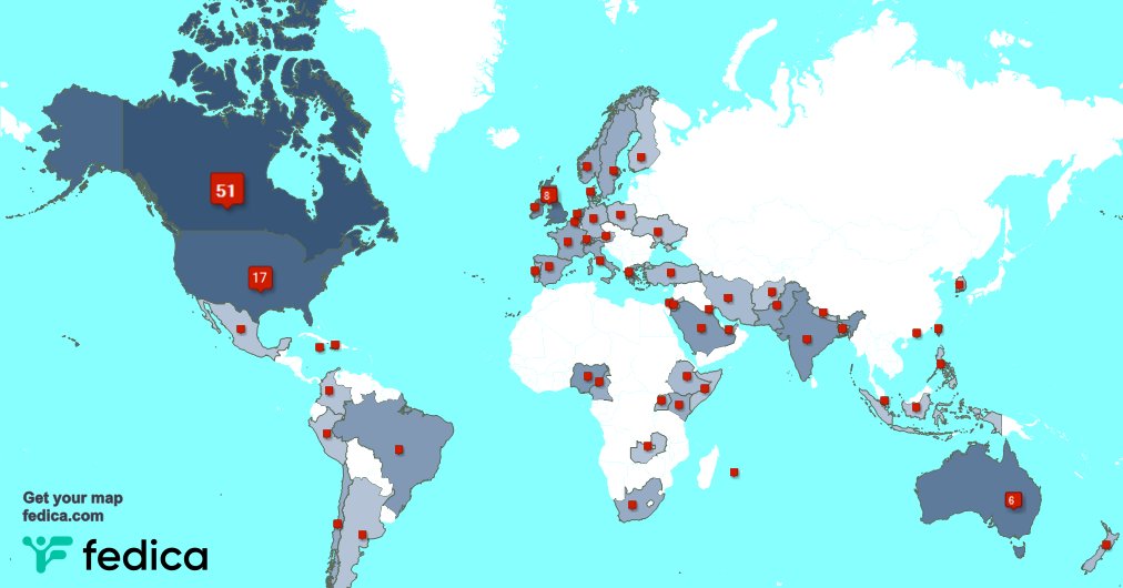 Special thank you to my 2 new followers from USA last week. fedica.com/!aliki_thomas