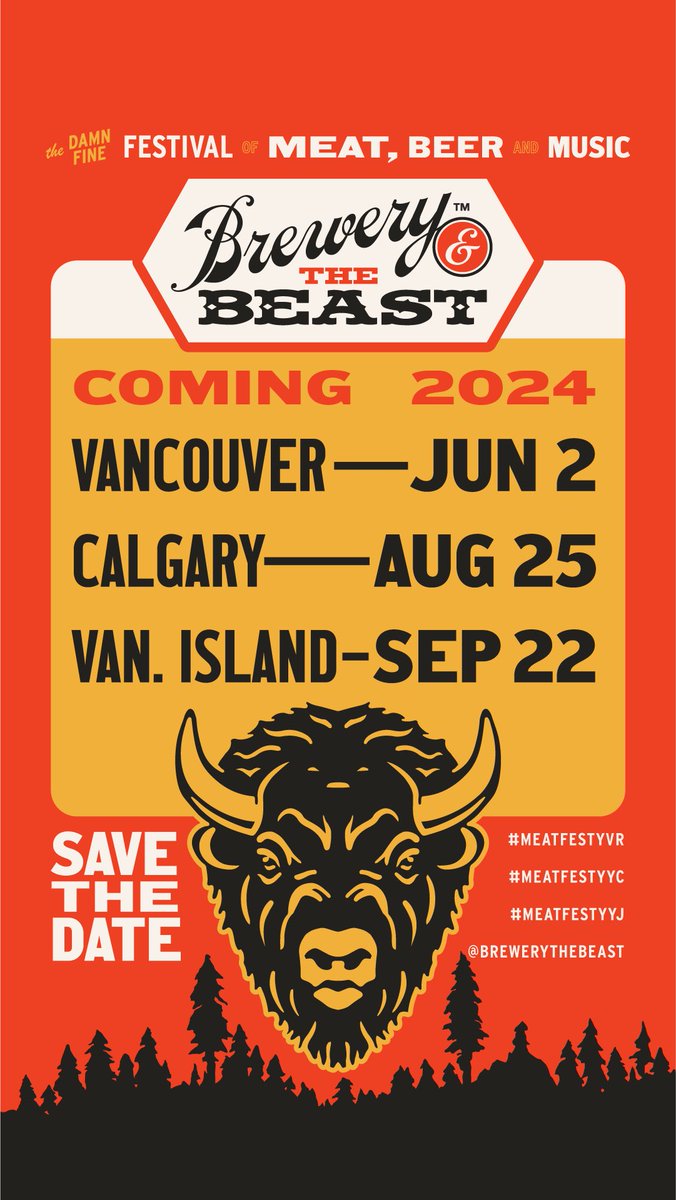 2024 dates are here! Sign up for our newsletter to get presale information and event updates: breweryandthebeast.com/newsletter