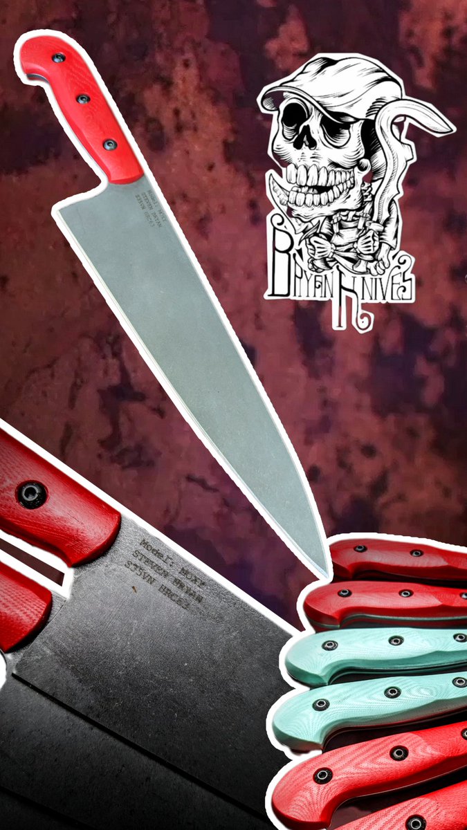 StevenBryanJS's tweet image. New batch of chefs Available right now at stevenbryanknives.com. 8&quot; S35VN G10