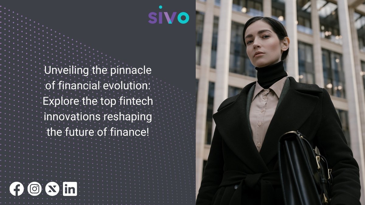 🚀✨ Unveiling the pinnacle of financial evolution: Explore the top Fintech innovations reshaping the future of finance! 💡💳🌐 #fintechrevolution #innovationinfinance #techtrends