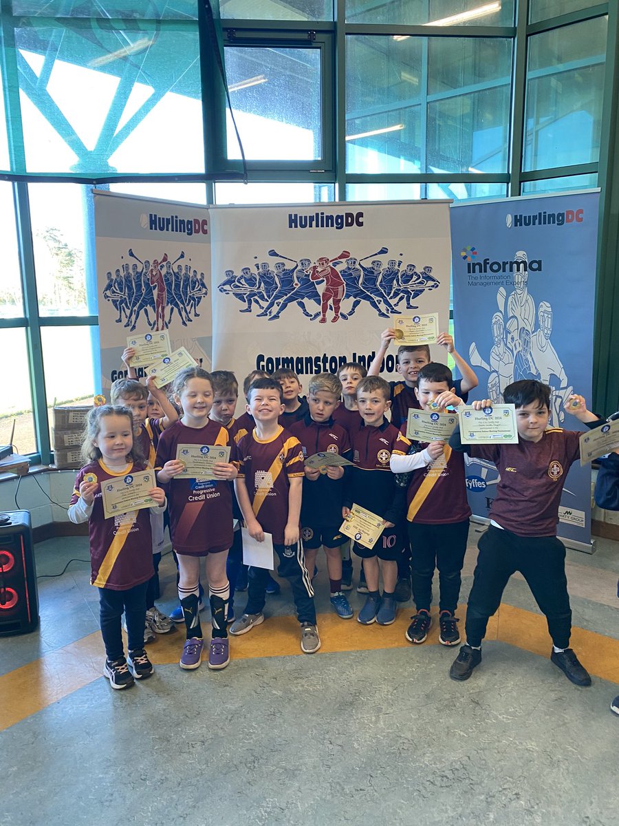 Fantastic Hurling and Camogie🥎played by our <a href="/StMaursGaa/">St. Maurs GAA Dublin</a> Mini Maurs and loads of Fun😀<a href="/HurlingDC/">Gormanston Indoor Tournament Hurling DC</a> over the past few weeks👏
Huge thanks to Niall, Maria the refs and all involved in organising 👍
<a href="/DublinGAACoach/">Dublin GAA Coaching & Games Development</a>