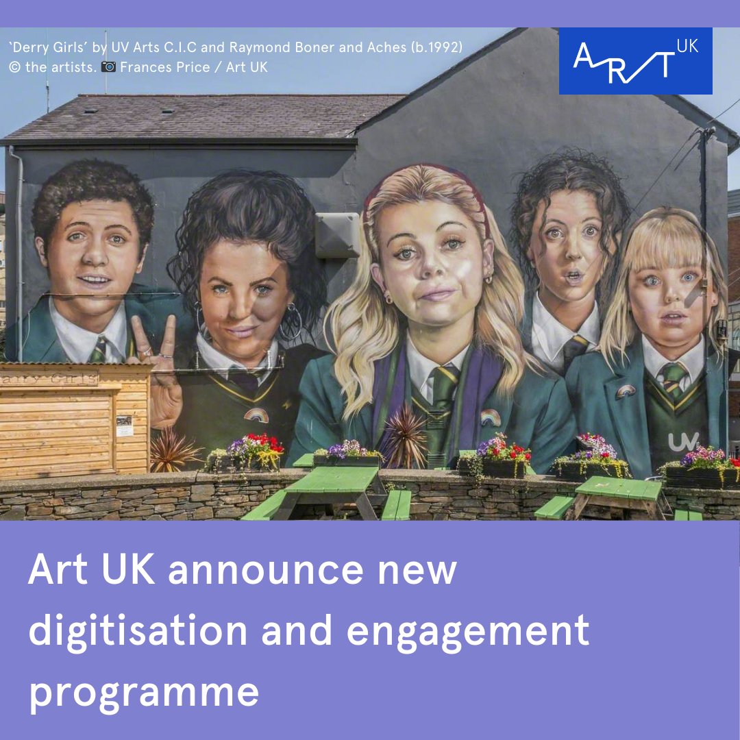artukdotorg's tweet photo. In case you missed it...

This week we announced our exciting new digitisation and engagement project, which will record 5,000 murals across the UK! 🎉

Read more 👉 https://t.co/d7ZqSQMUUu https://t.co/e7PgfHQb9I