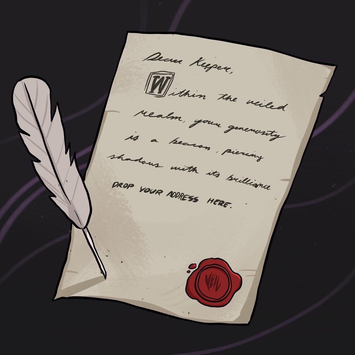 JBritescrpt's tweet photo. "Within the veiled realm, your generosity is a beacon, piercing shadows with its brilliance."
TY a lot @_veilada for choosing me as a Keeper of the Shadow Key 🫡
Lets make it 🚀
#CNFT #CNFTCommunity #VeilAda #ShadowKey https://t.co/iq2n6c3nZU