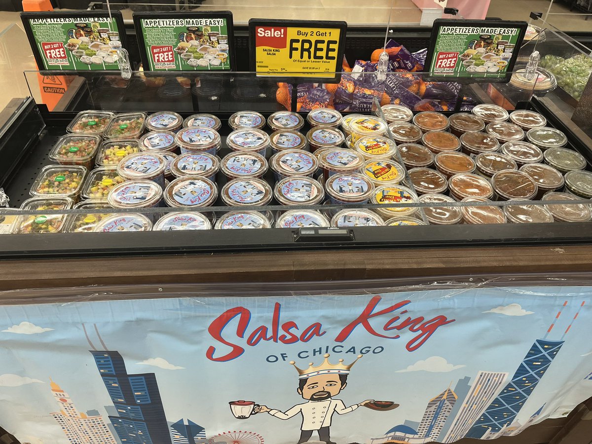 captaincubbo's tweet photo. ITS SUPER BOWL SUNDAY SO LETS DO THIS!!!
I know how to Showcase the Best Salsa on The Biggest Day only at your local Jewel-Osco🏈@salsakingchi @Club400cubscave @crawlyscubs @SonRantoShow @SonRanto @jewelosco https://t.co/h5KlwdCeR7