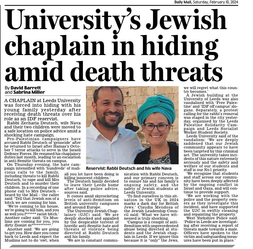 United Synagogue tweet media