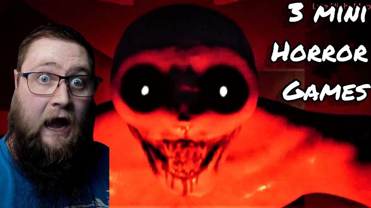 Bearded5quirrel's tweet photo. Watch @BvTiny absolutely crap himself playing 3 mini horror games, click the link to check it out https://t.co/C1AU3jyuts #horror #lixiangaming #haunted #funny #jumpscare #mop #lamp #videogame https://t.co/FOaeEDeWJH