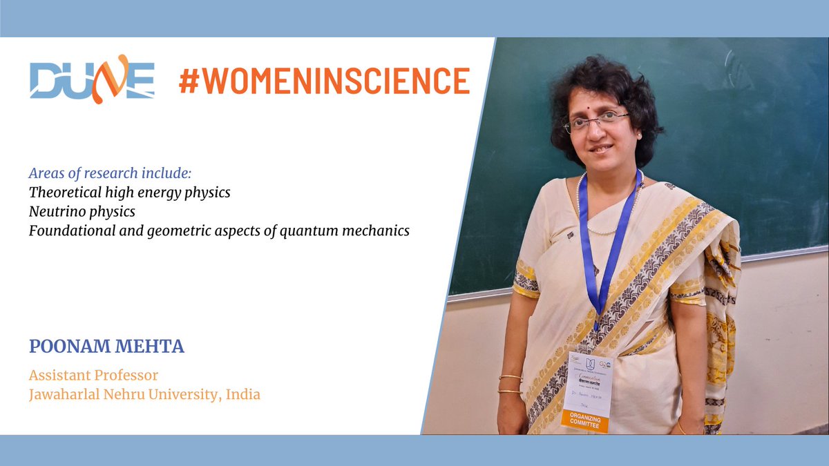 DUNEScience's tweet image. On International Day of Women and Girls in Science, the DUNE Collaboration is highlighting members of our experiment in order to celebrate the contributions to science of women, and non-binary and gender non-conforming people. #womeninscience #dunescience