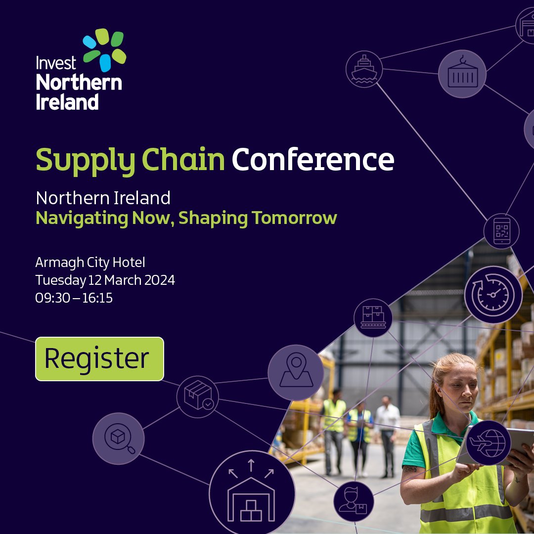 𝗖𝗼𝗻𝗳𝗲𝗿𝗲𝗻𝗰𝗲 | Join our free event and hear from industry experts on emerging technologies and trends, enhancing supply chain productivity, improving the sustainability of your supply chains and much more.

Book your place now 👉 okt.to/NmX1cU

@SupplyChainProf