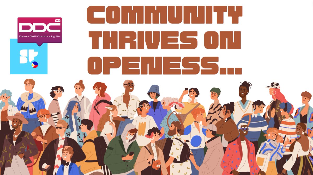 rlacumba's tweet photo. Openness for a Thriving Community 👨‍👨‍👧‍👦

🌐In our interconnected world, communities shape our experiences. 

Today, let's explore how fostering vibrant collective ideas among people with a common goal influences our industry.

@DavaoDefi @SuperteamPHL @CryptoFonzy @moonlightdotsol https://t.co/bGHHDg8hyP