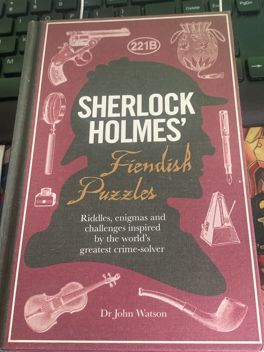 luck_lad's tweet photo. chats gonna prove they are big brain! working through this puzzle book at 8pm gmt or in 5 hours. https://t.co/wcYGlfjg7o