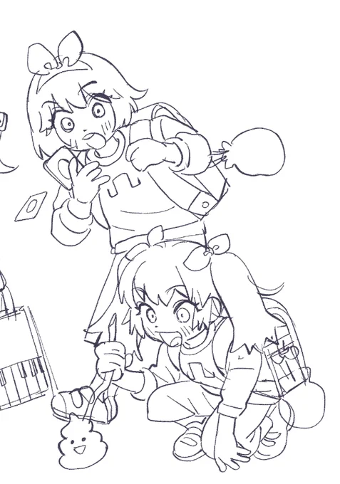 初描きおめしす可愛く描けた気がする 