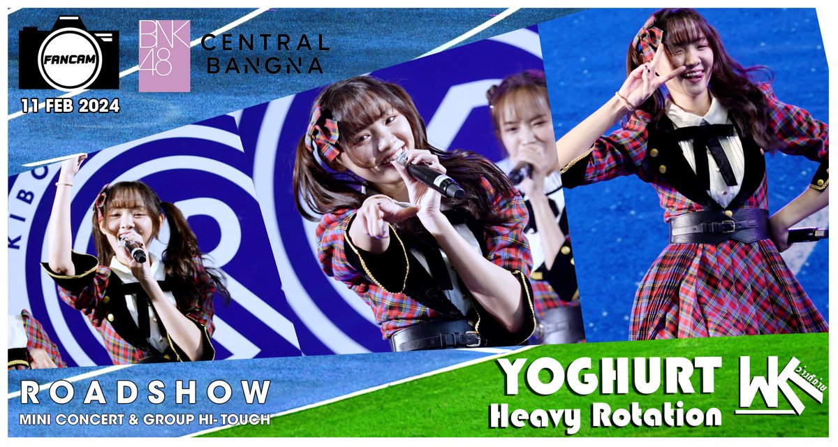 wangkothai1's tweet image. Fancam Yoghurt BNK48 | Heavy Rotation | 11 FEB 2024 | Central Bangna
.
YT : youtu.be/NgUcRcPdk94
.
#Yoghurtbnk48
#bnk48 #HeavyRotation
#ว่างก็ถ่าย