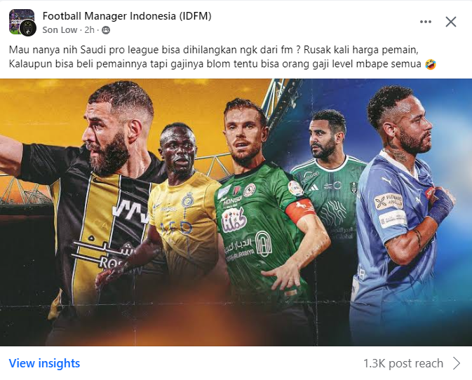 Football Manager Indonesia tweet media