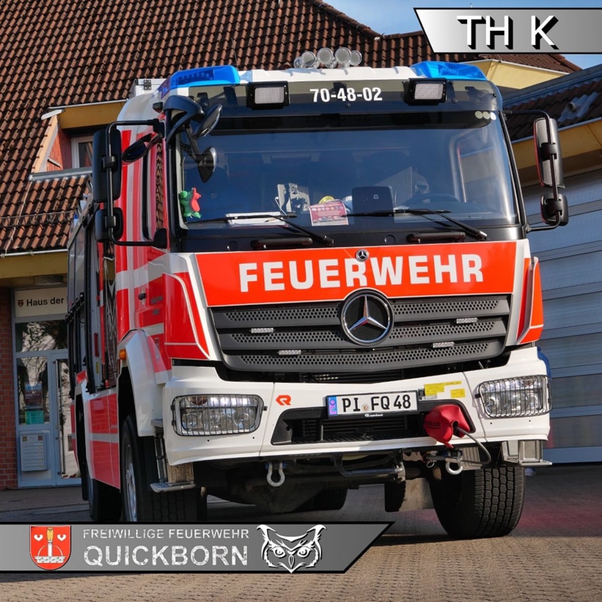 FWQuickborn's tweet image. Einsatz 043/2024