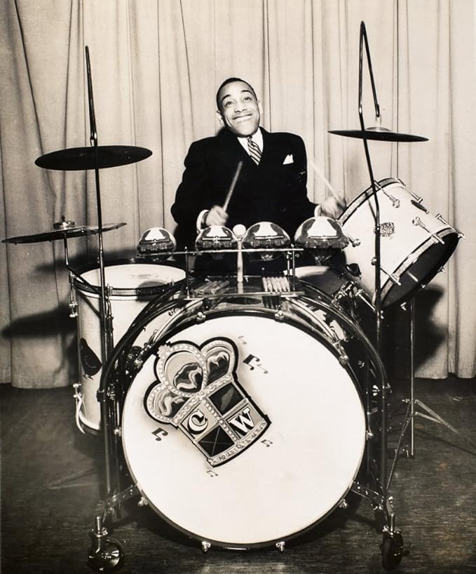 CLETimeRecords's tweet photo. A childhood accident left William "Chick" Webb (February 10, 1905 – June 16, 1939) with a lifelong spinal deformity and took up drumming as doctor-recommended therapy. At only 17, Webb moved to New York where he would establish one of top big bands of the swing era
#chickwebb https://t.co/tAUeXNktqB