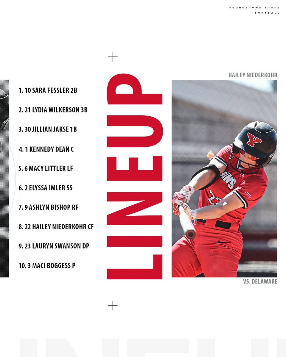 Today's starters vs. Delaware 🐧🥎

#GoGuins