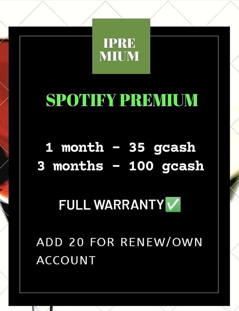 prems_home's tweet photo. SALE‼️SALE‼️SALE‼️

HELLO GUYS! LOOKING FOR CHEAP PREMIUM ACCS? CHECK THIS OUT!

📍FULL WARRANTY
📍LEGIT PREMIUM ACCOUNTS
📍TRUSTED SELLER

PRICELIST BELOW✨

MURA NA LEGIT PA👌💯

EST 2020✨

MOP: GCASH, LOAD (+20)

 #KimChiu ANDREA FRIES AT ERAS TOUR #CantBuyMeLove https://t.co/ztwxnZRf0M
