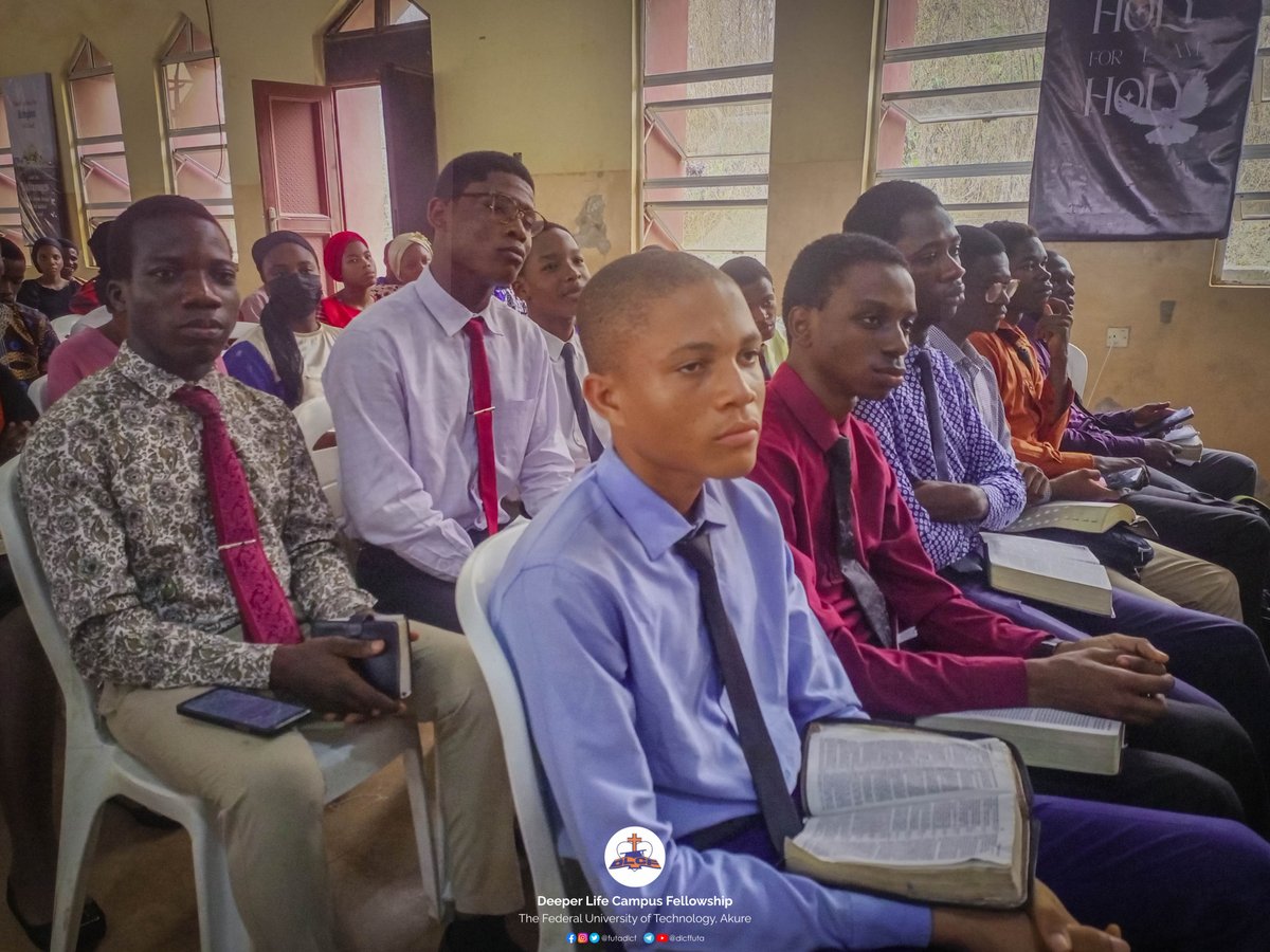 FutaDlcf's tweet photo. #SundayService 
#dlcffuta
#SearchTheScripture
The search the scriptures today, focused on topic Korah’s Rebellion and Approval of Aaron’s Priesthood. Leaders are chosen by God and no individual is expected to challenge or rebel against God’s choice. https://t.co/B7CPZnkDnW