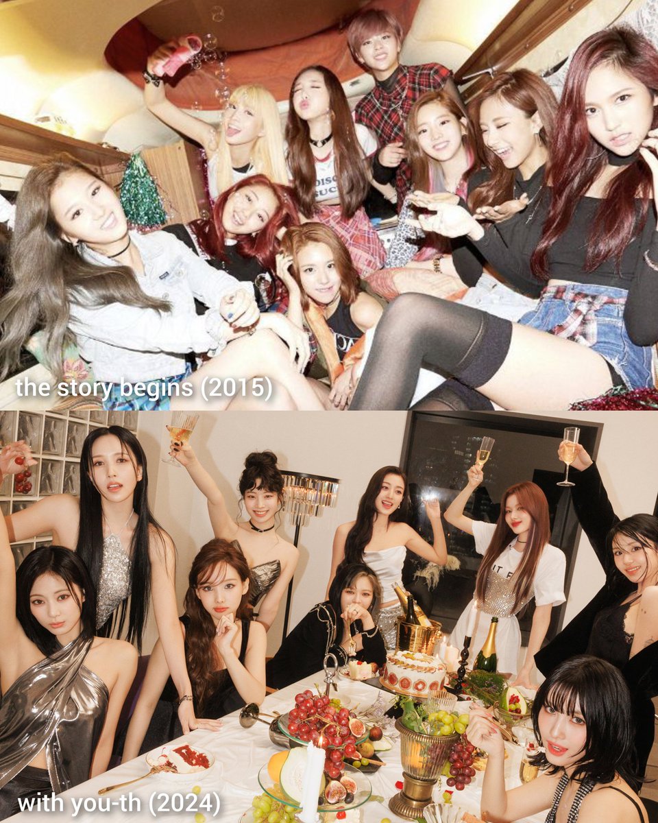 OLTSupport's tweet photo. 2016 / 2024 : #TWICE 🧚♀️🍭
Las verdaderas bellezas universales 🌎 ✨💫
WITHYOUTH CONCEPT
PHOTO3 #WithYouth #Photo3
#IGOTYOU
#TWICE13thMiniAlbum
@JYPETWICE #TWICE
🧚♀️------------------------------- 🧚♀️
#TWICE #NAYEON #JEONGYEONG #MOMO #SANA #JIHYO #MINA #DAHYUN #CHAEYOUNG #TZUYU @JYPETWICE