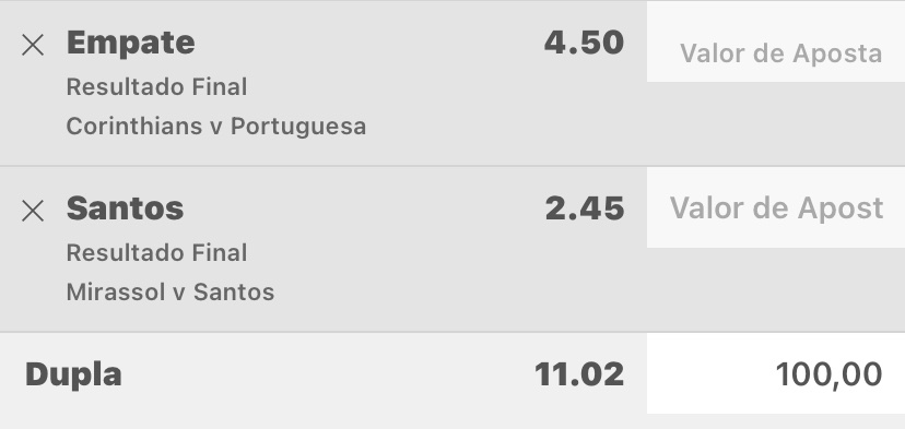 Thovanni's tweet photo. A minha dupla do dia está pronta ✅ 
#Apostas
#Bet365 https://t.co/jB5WyulLty