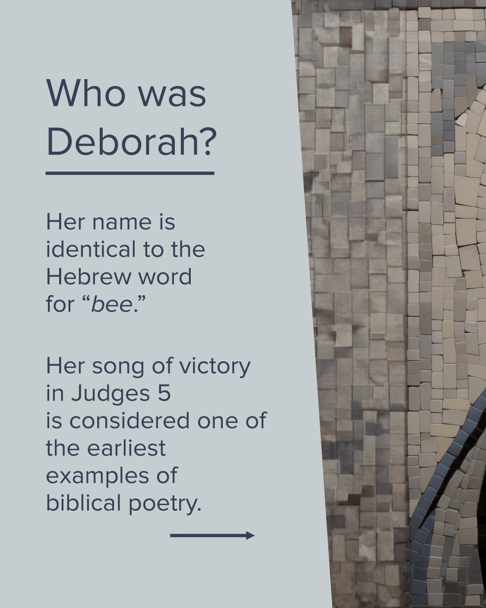 ourdailybread's tweet image. Our courage does not lie in our abilities, but rather in knowing that God will always ultimately provide victory, no matter what we face. We all become strong when we’re moved by God’s Spirit and filled with His strength.

Check out Judges 4 and 5 to learn more about Deborah.