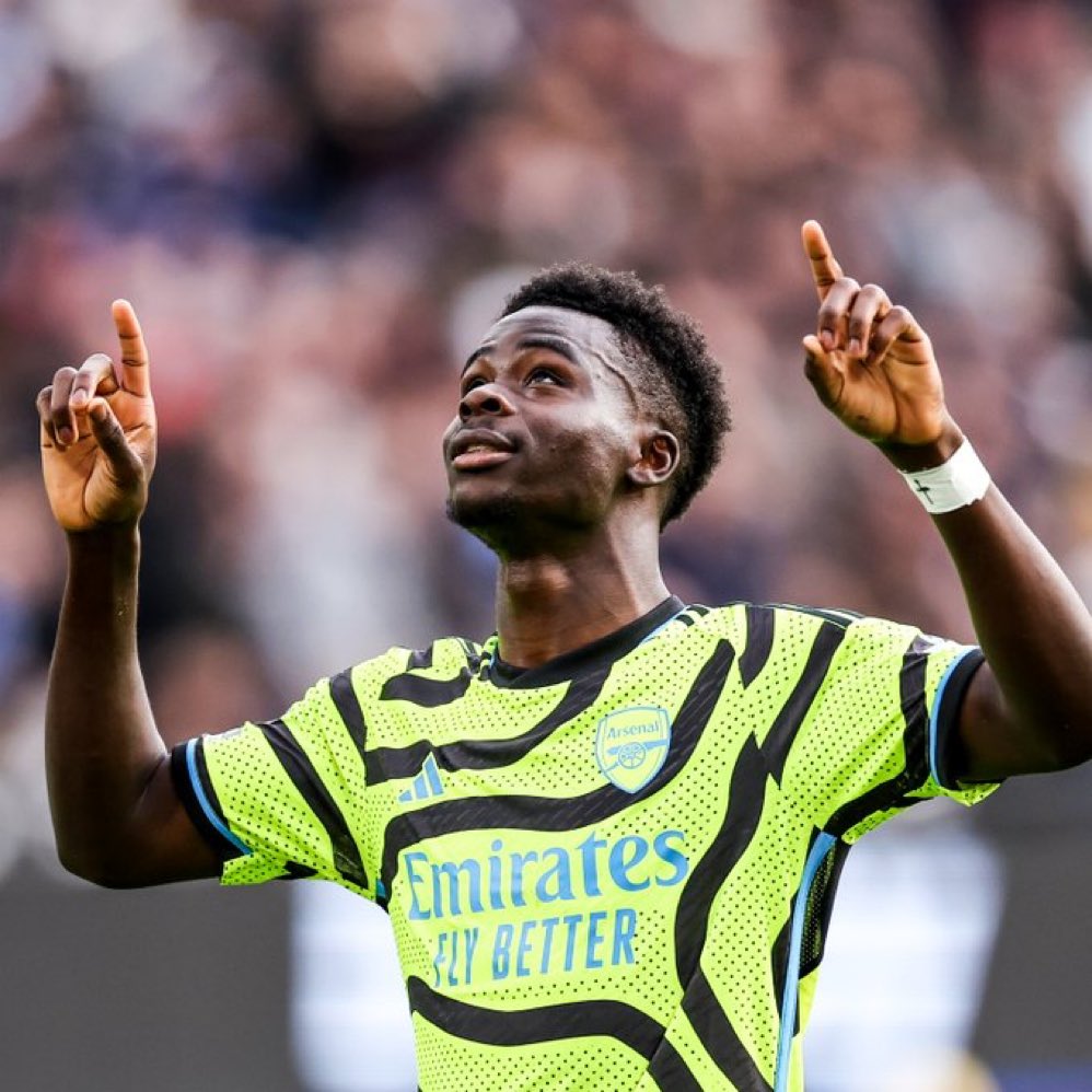 🚨 100 G/A for Arsenal! 

22 years old, <a href="/BukayoSaka87/">Bukayo Saka</a>. ❤️