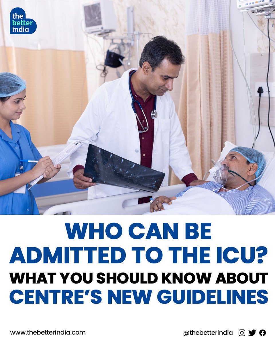 The Intensive Care Unit (ICU) is a specialised hospital unit equipped to handle critically ill patients requiring constant monitoring and life-saving interventions.  

#ICU #criticalcare #healthcare #healthpolicy #india #guidelines #indianhealthcare