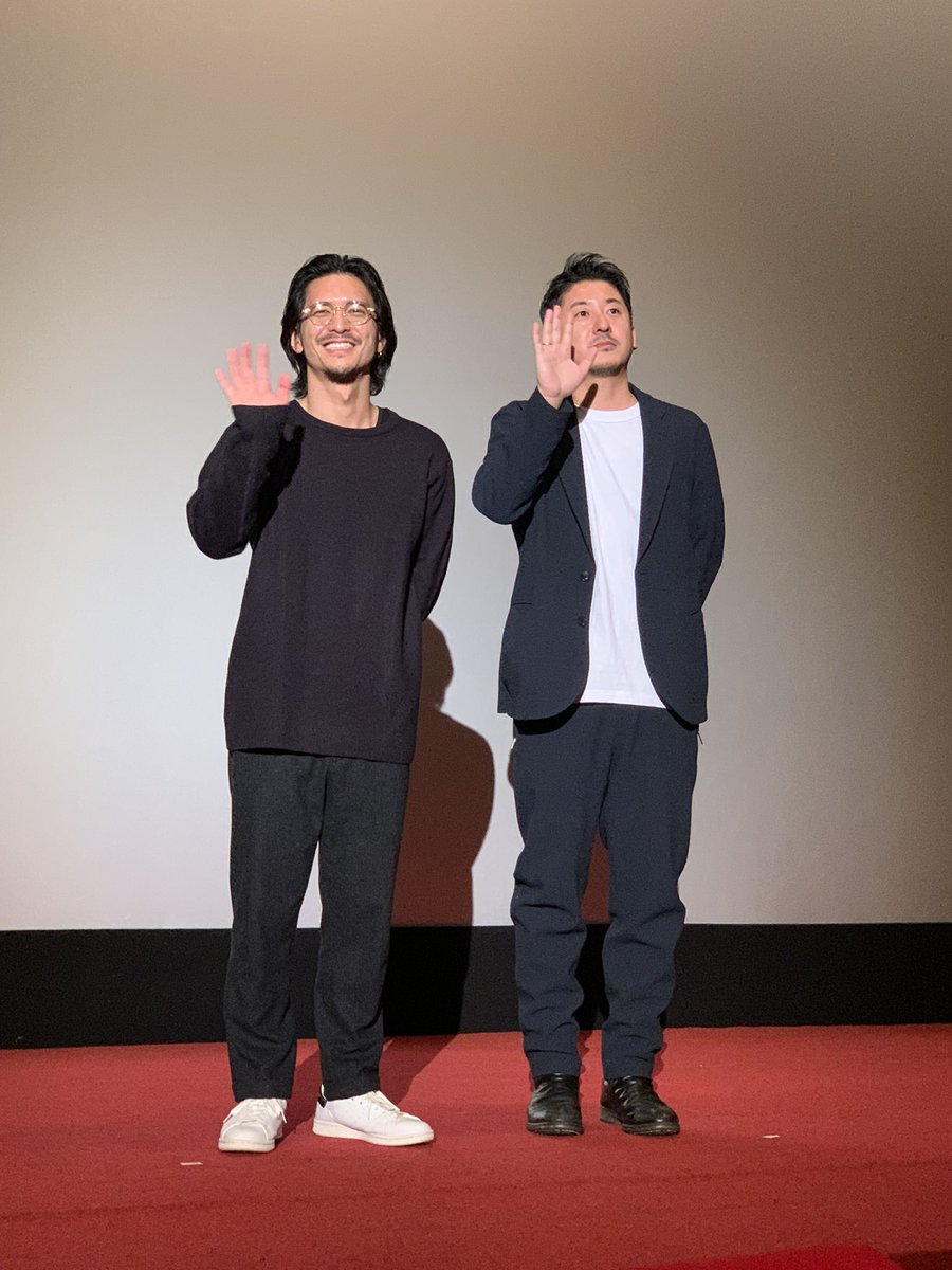 knghkngy's tweet photo. #罪と悪　舞台挨拶福岡行ってきました🎞️
健吾ちゃん不在なのは本人が一番悔しいよね🥹2回目の映画後はつい泣きそうに。罪を自分で正統化する事って自分がやってる逃げ道の1つなのかもと気づかされる。石田卓也さん、齊藤監督ありがとうございました☺️たくさんの方に見てほしい作品🎞️ https://t.co/gM8rTVTtue