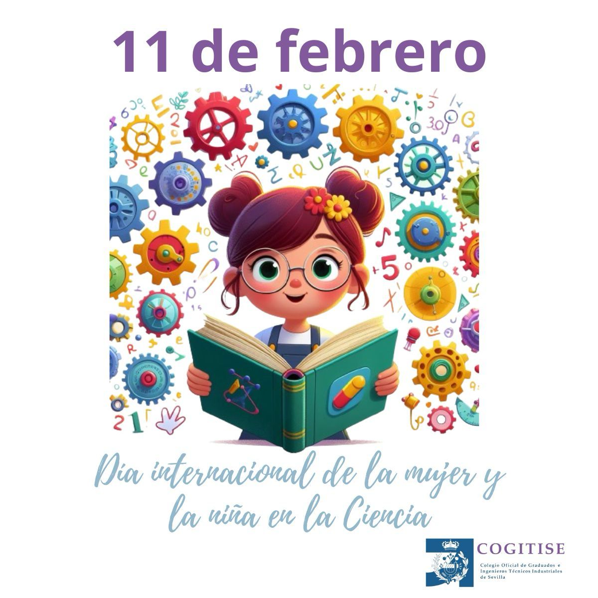 🌍Hoy, #DíaInternacionaldelaMujerylaNiñaenlaCiencia  queremos felicitar a todas nuestras compañeras, por su aportación a la #Ingeneniería y por ser referentes y despertar vocaciones entre las niñas que, el día de mañana, harán de este mundo un lugar mejor🌿

💜#Mujeryciencia #11F