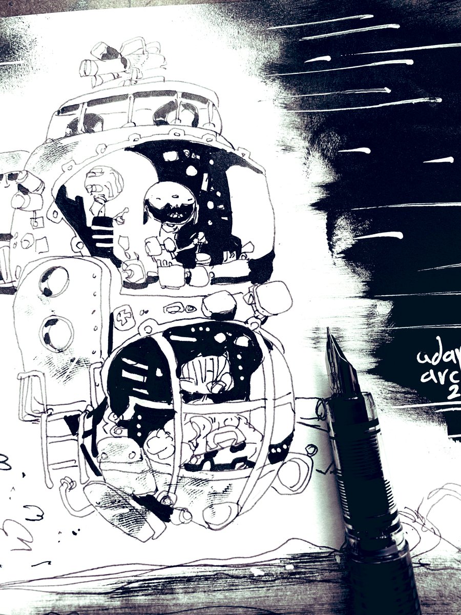 AdamArcherArt's tweet image. 😑might have a new video up on my channel...

youtu.be/QywTvslzLJw?si…

#DrawingVideo #Spaceship #CharacterDesign #ConceptArtist #ConceptArt