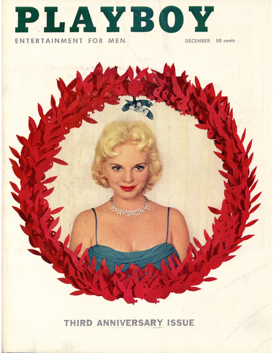 Playboy USA - December 1956 playboymagazinearchive.blogspot.com/2024/02/playbo… 

#playboymagazine #magazinescan