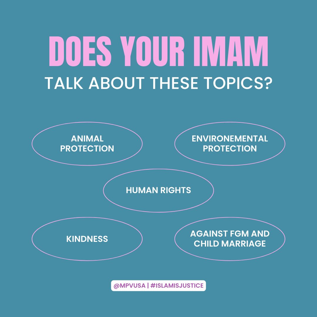 mpvusa's tweet photo. Does your Imam talk about these topics during their weekly khutbahs? Because ours do.
If you’d like to support the #ImamsForShe program and the work of our champion Imams in combating misogyny, you can make a donation here: https://t.co/hISs1rk6Zx https://t.co/kWWUCktG5Q