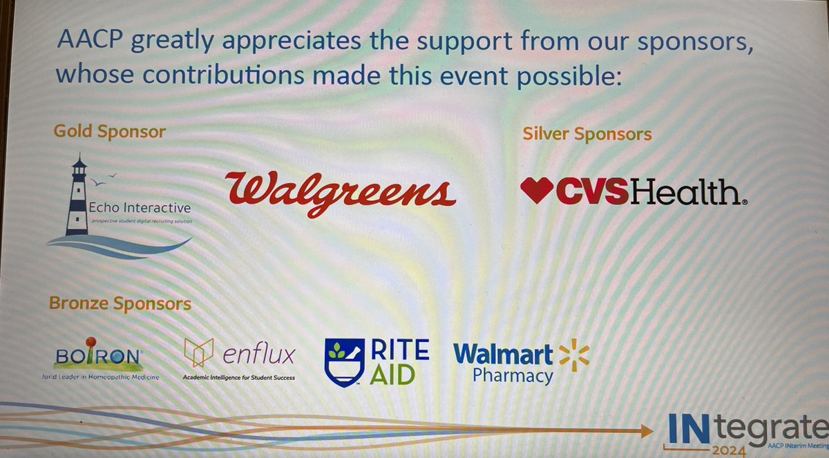 LynetteBBaker's tweet photo. Thank you to the #INterim24 sponsors! https://t.co/rjfeCSS84w