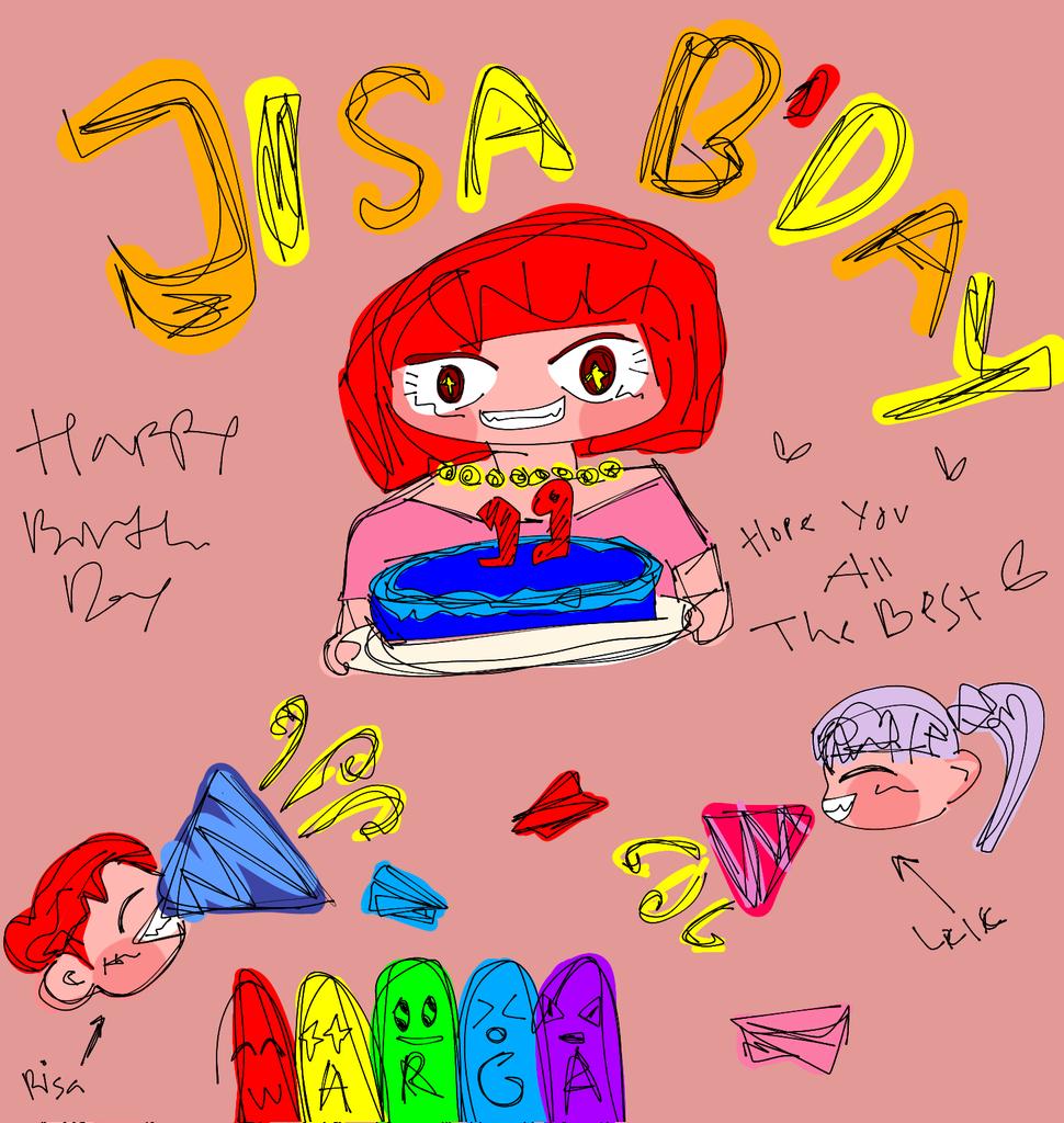 semestariku's tweet photo. HAPPY BIRTHDAY JISA @squirreluvs 

perayaan dilakukan di @komplekneocil 
dengan kehadiran guest star (@ssasunshine_ dan @semestariku) 

semoga ditahun ini jisa mendapatkan banyaaak keberuntungan dan kebahagiaan yang akan terus mengalir. https://t.co/i8JLG6IDwh