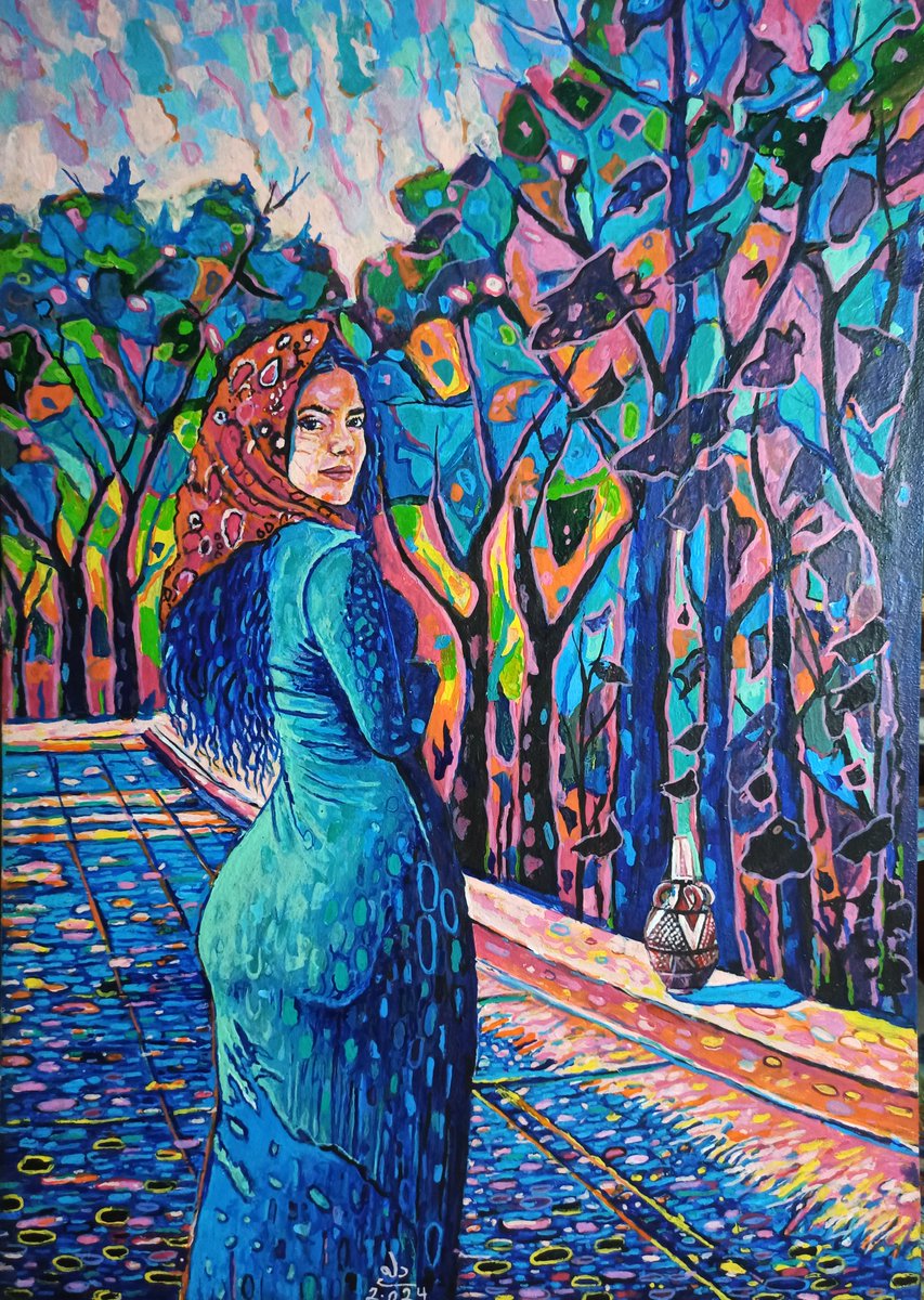 أكرليك على قماش
70*50
2024
#فن
#فنون 
#art        #artist 
#اليمن.   #تعز