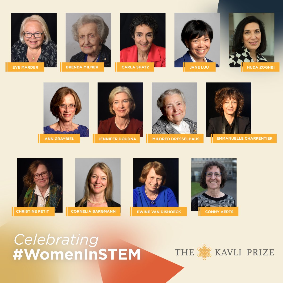 Happy International Women and Girls in STEM Day! We're celebrating our #KavliPrize Laureates and their breakthrough discoveries in astrophysics, nanoscience, and neuroscience. #WomeninSTEM