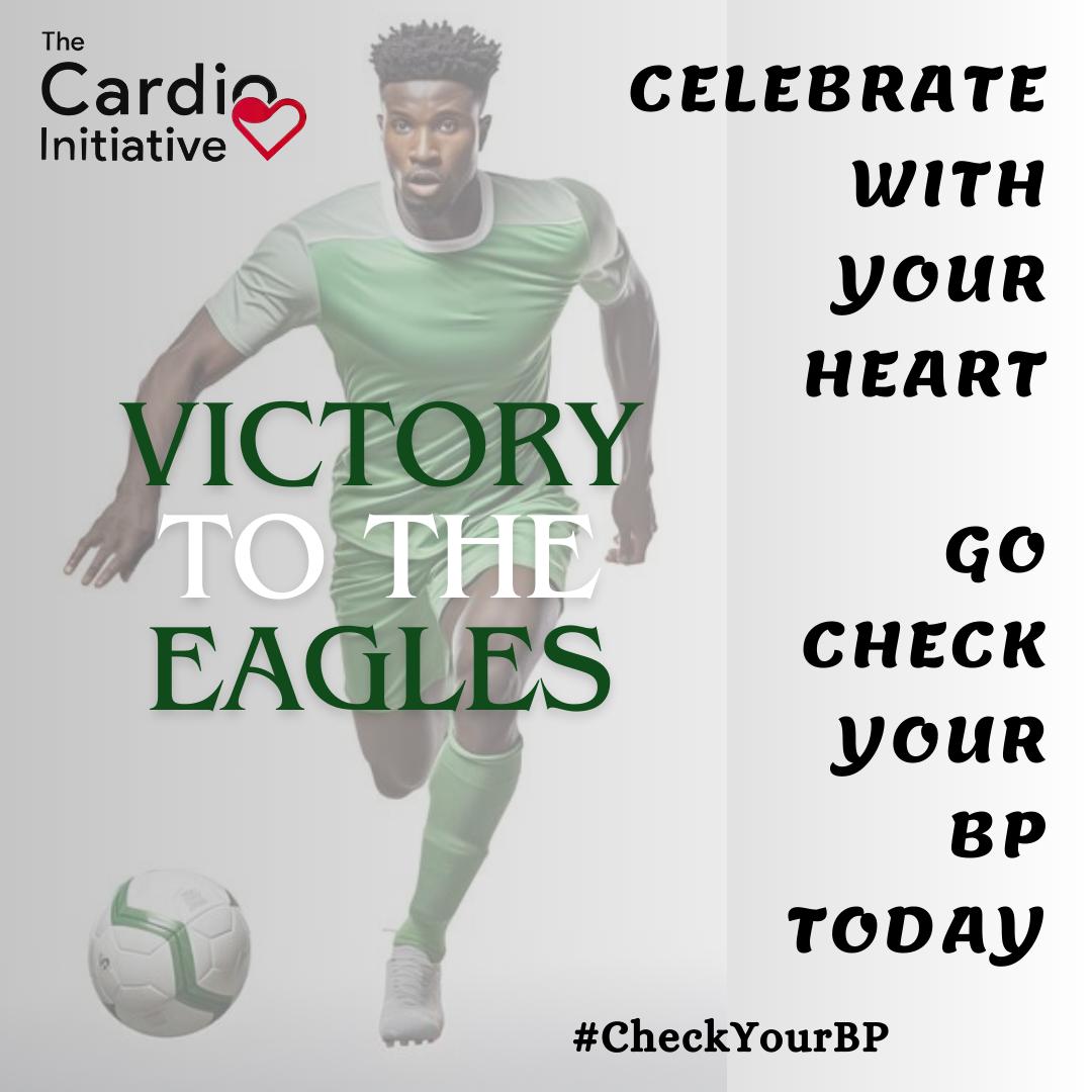 TheCardioNig's tweet photo. No more Slump and die over match tension and celebration π
Please check your Blood Pressure π©Ί
Rest o ποΈ
If the tension too much π‘οΈ
Watch Highlights later Please π
LOVE YOUR HEART
#CheckYourBP
#AFCONFinal
#NigeriaInFinalsALATGoals
#TheCardio #CardioTwitter #Advocacy https://t.co/reGtIHMkRX