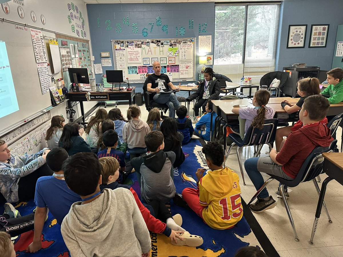 Makayla Kittelson Van (@makaylakittels1) on Twitter photo Mystery reader FriYAY! Our mystery reader taught us all about Mary Jackson in honor of Black History month! 📚🩵#CCESColts <a href="/CrabappleColts/">Crabapple Crossing Elementary</a> Mystery reader FriYAY! Our mystery reader taught us all about Mary Jackson in honor of Black History month! 📚🩵#CCESColts <a href="/CrabappleColts/">Crabapple Crossing Elementary</a>