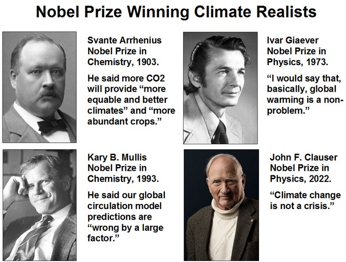 I give you 4 Nobel Prize winners who understand the basics and were/are not paid to lie for profit & taxes.