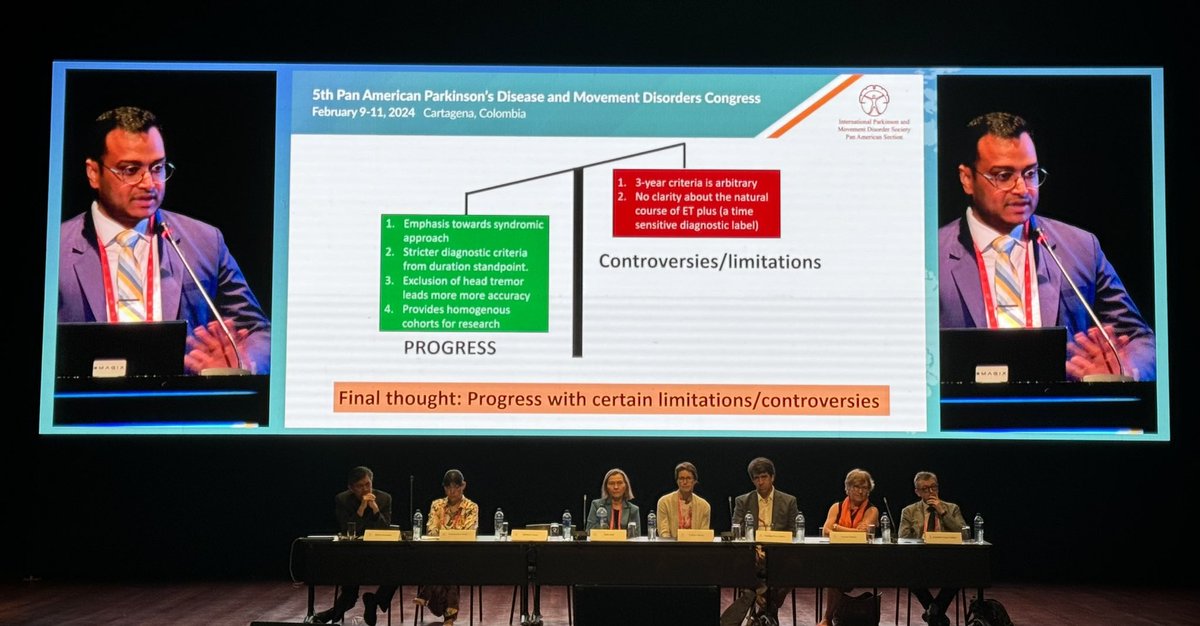 It was a fantastic experience participating in a debate in the session on controversies in movement disorders in #MDSPAS2024. Great discussions and learning points. Thanks for the opportunity, @AlbertoEspay @movedisorder 🙏 @PDCMDC @JankovicJoseph @bcmneurology