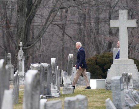 JUST IN:  Joe Biden out campaigning for new voters.