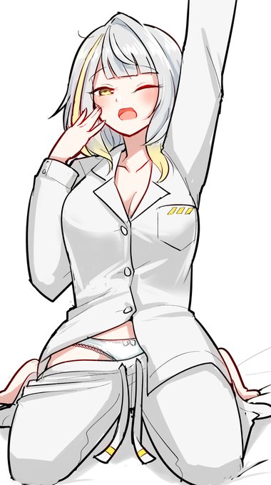 ねおき
#紡乃世詞音深夜の真剣お絵かき60分一本菖蒲 