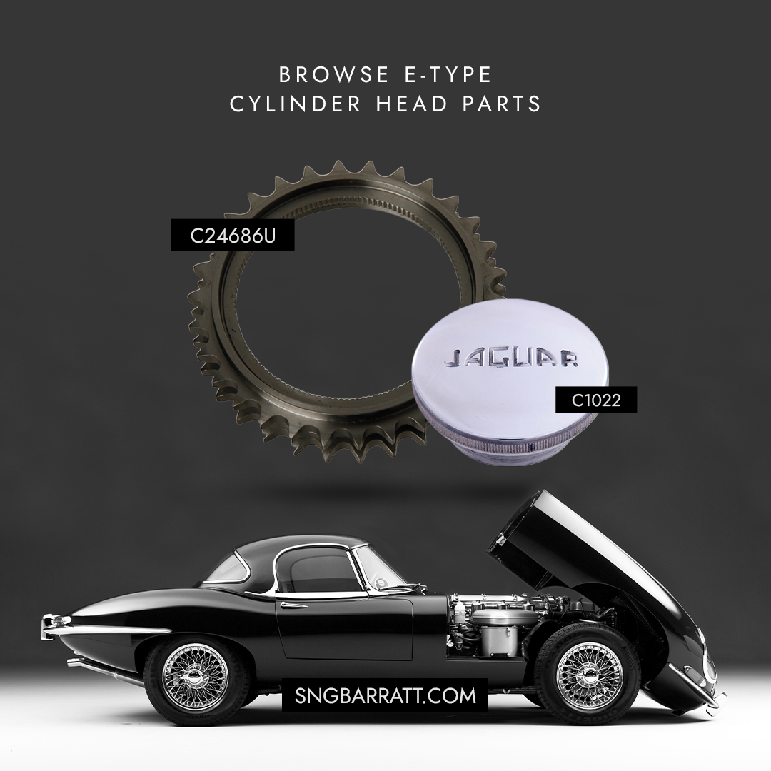 SNG_Barratt's tweet image. Upgrade your Jaguar E-Type's heart with our premium cylinder head parts! 💥 From valves to gaskets, we've got everything you need to keep your classic beauty purring like never before ➡️ bit.ly/3SpFYz2

#JaguarEType #ClassicCar #CylinderHead #SNGBarratt